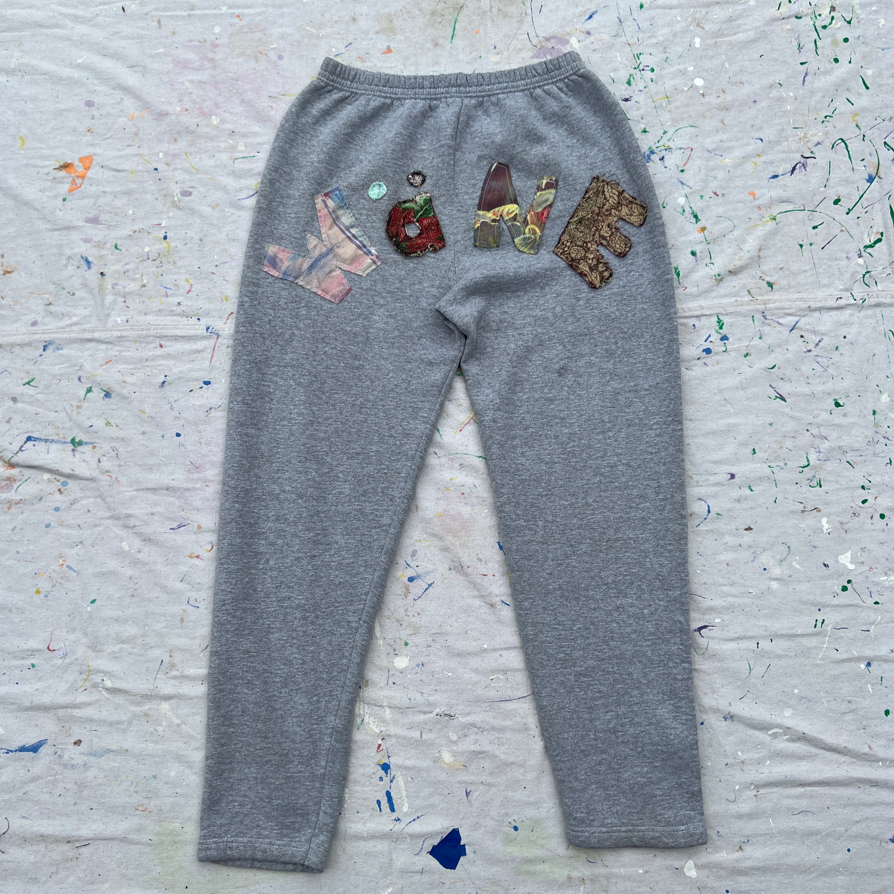 Wäne Wear Sweatpants (Multicolor/Grey)- L
