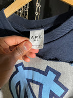 UNC Scab Patches Crewneck (Baby Blue/Navy) (XL)