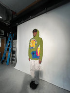 (LS) Green Aquarium Dive See-Through Hoodie (XXL)