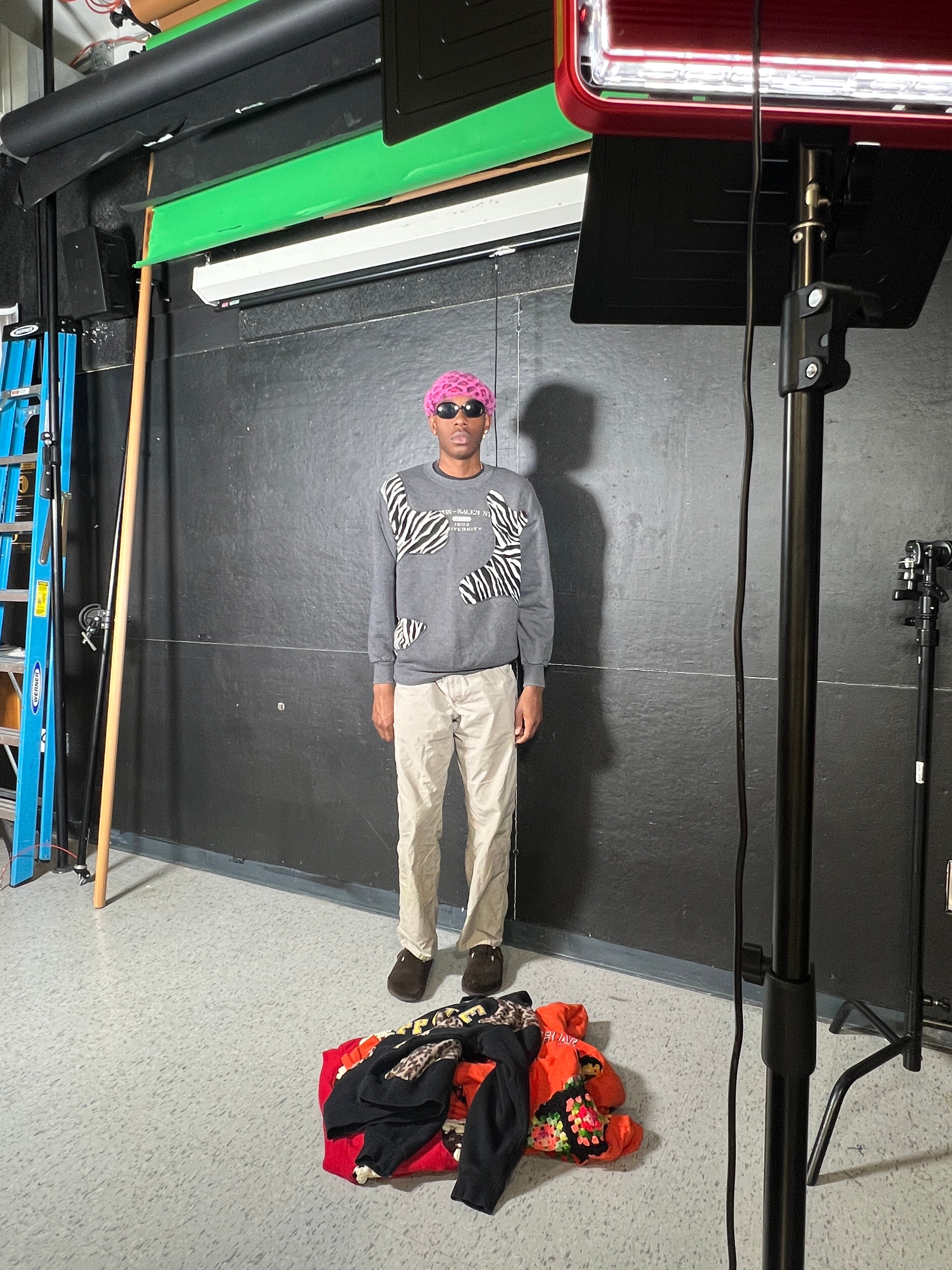 Scab Patches Crewneck (Zebra/Winston Salem)- L