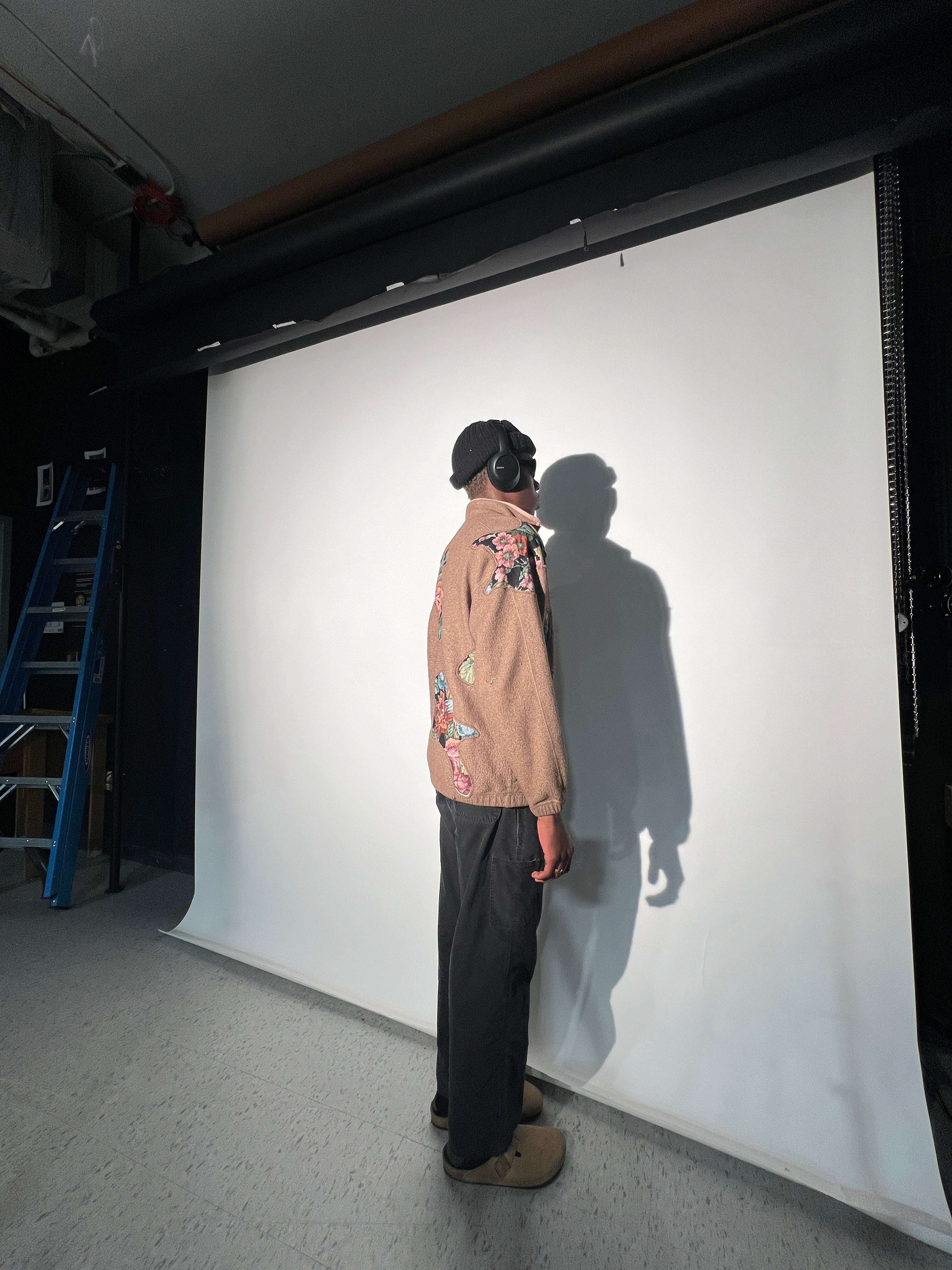 (LS) Scab Patches Quarterzip (Multicolor/Brown) (L)