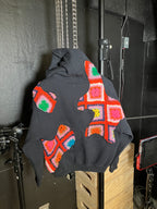 (LS) Scab Patches Hoodie (Multicolor/East Carolina)- S