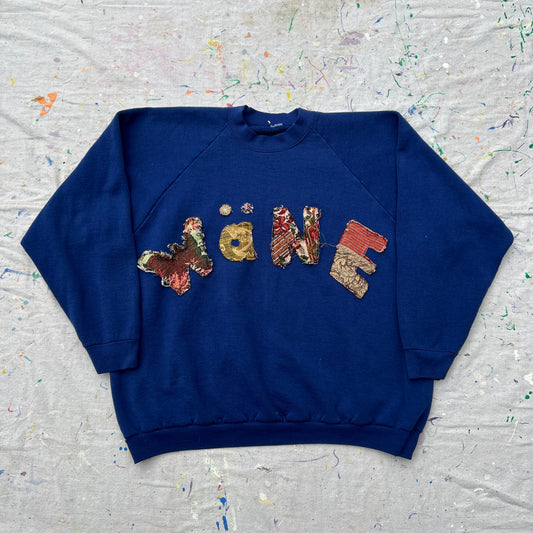 Wäne Wear Crewneck (Multicolor/Blue)- XL/XXL