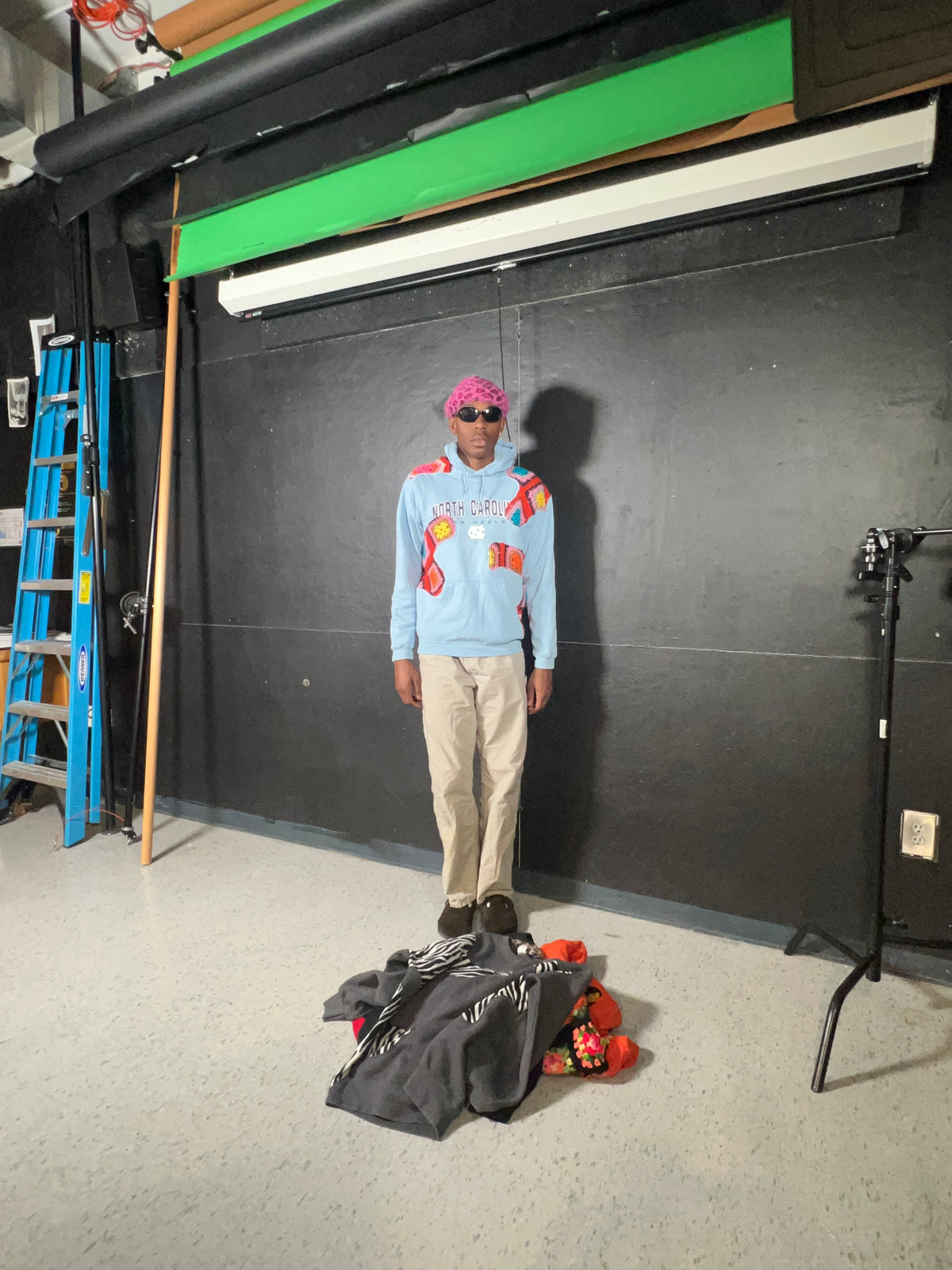 Scab Patches Hoodie (Multicolor/UNC)- M