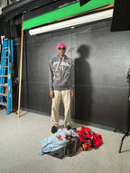 (LS) Scab Patches Hoodie (Zebra /South Carolina)- L TALL