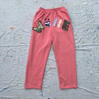 Wäne Wear Sweatpants (Multicolor/Pink)- XL