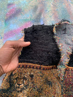 1/1 Tapestry Tiger Sweatervest #1 (Tan/Black)- L