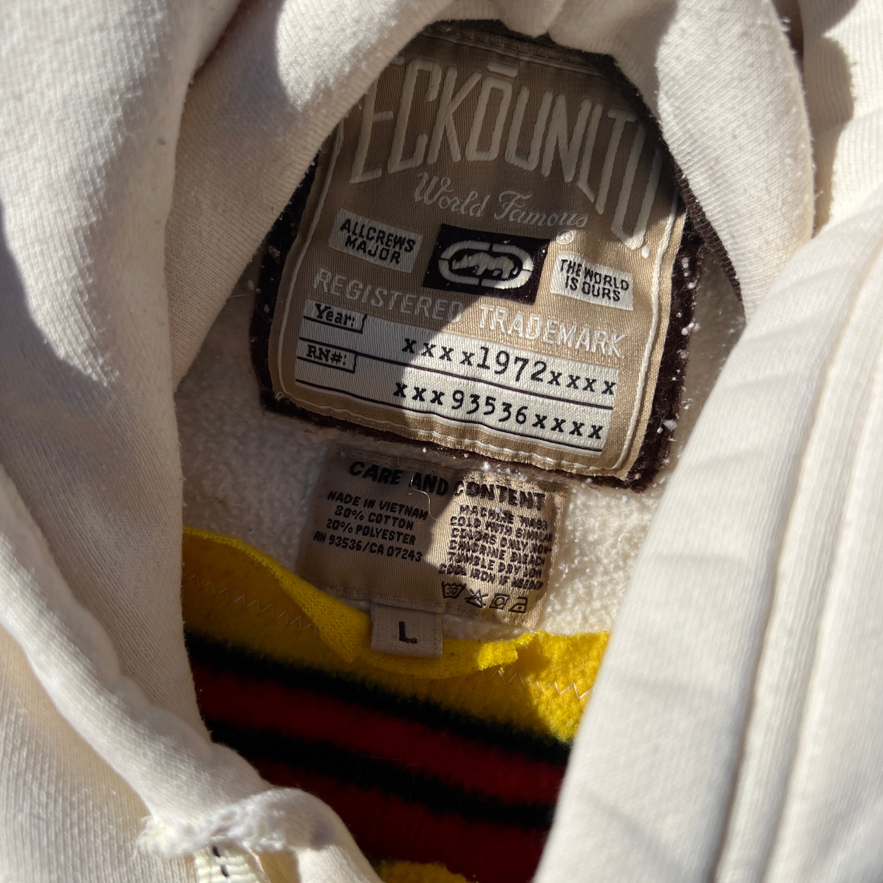 Lightning McQueen See-Through Hoodie (L)