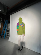 (LS) Green Aquarium Dive See-Through Hoodie (XXL)