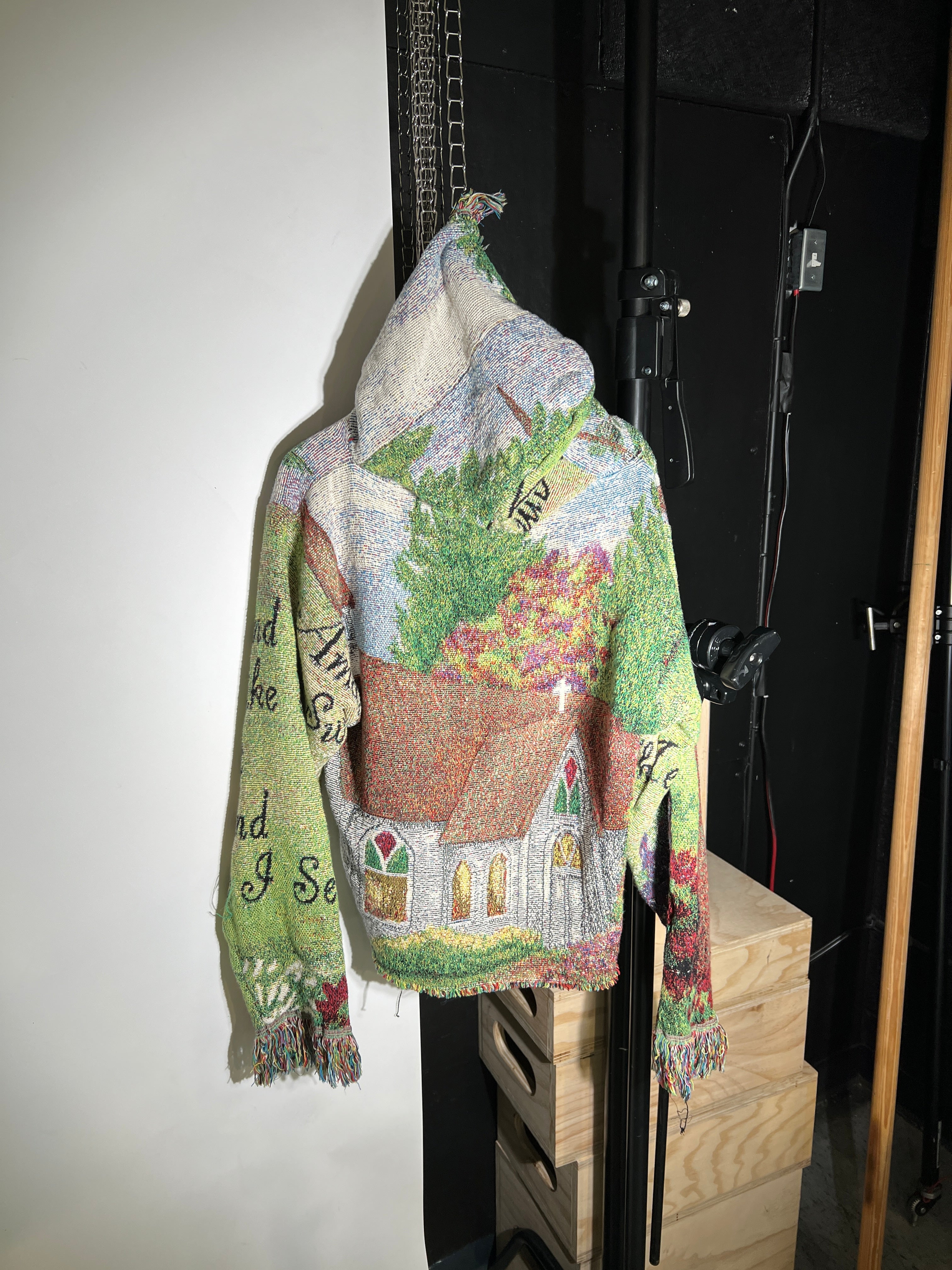 Amazing Grace Scratchwork Hoodie (L)