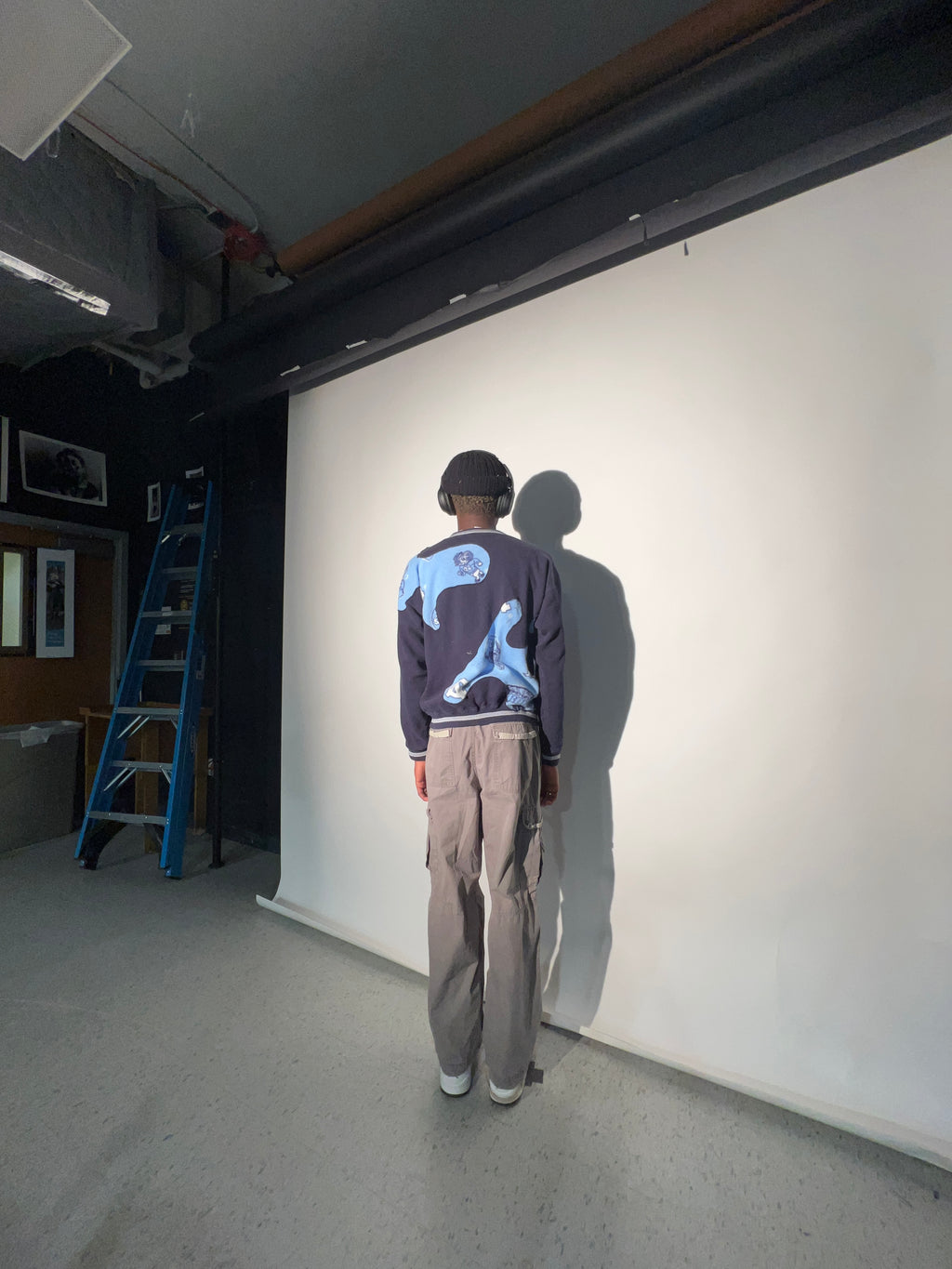 UNC Scab Patches Crewneck (Baby Blue/Navy) (L)