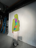 (LS) Green Aquarium Dive See-Through Hoodie (XXL)