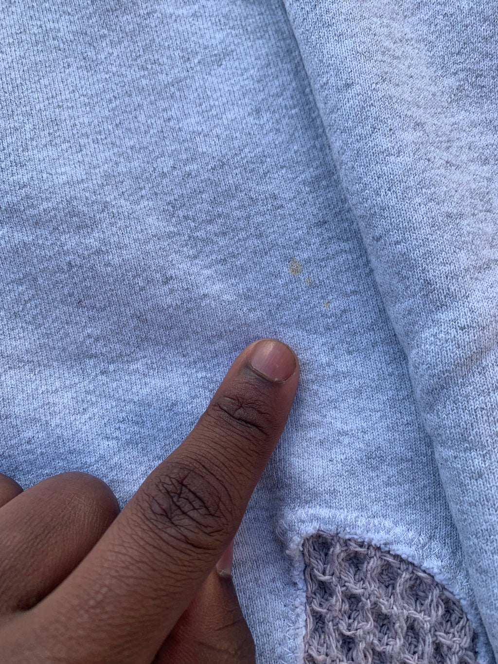 Scab Patches Crewneck (Multicolor/Grey)- XL