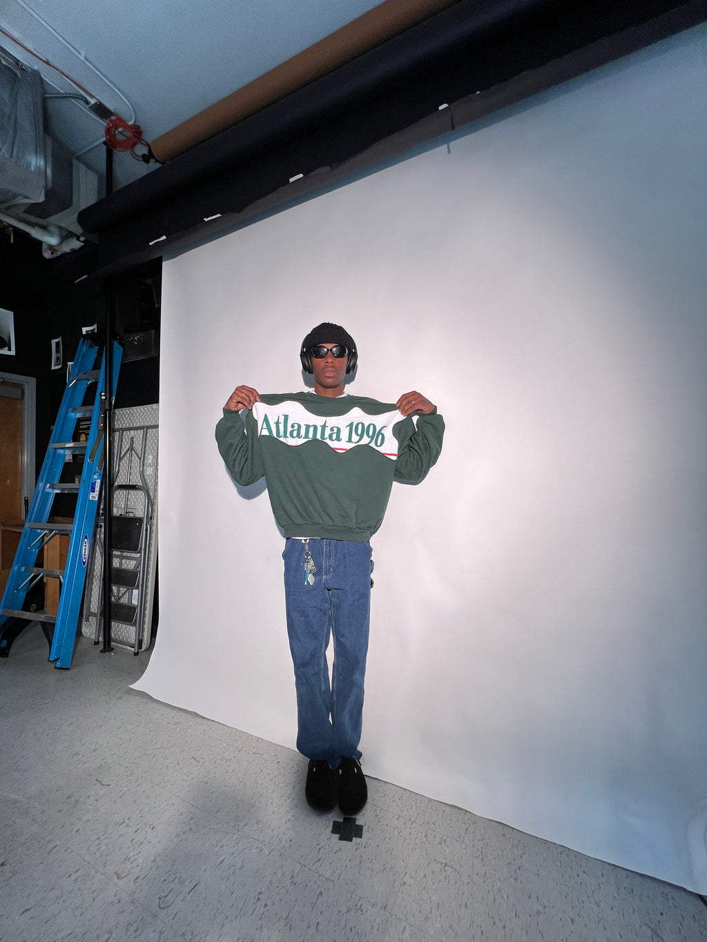 Atlanta 1996 Olympic See-Through Crewneck (XXL)