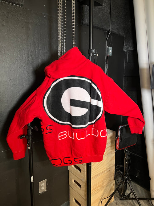 (LS) University of Georgia See Through Hoodie (XXL)