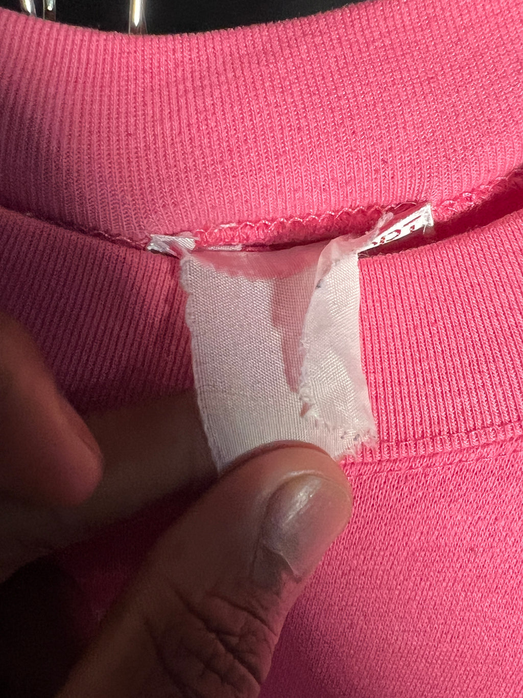 (L/S) Hello Kitty See Through Scab Patch Crewneck (XS)