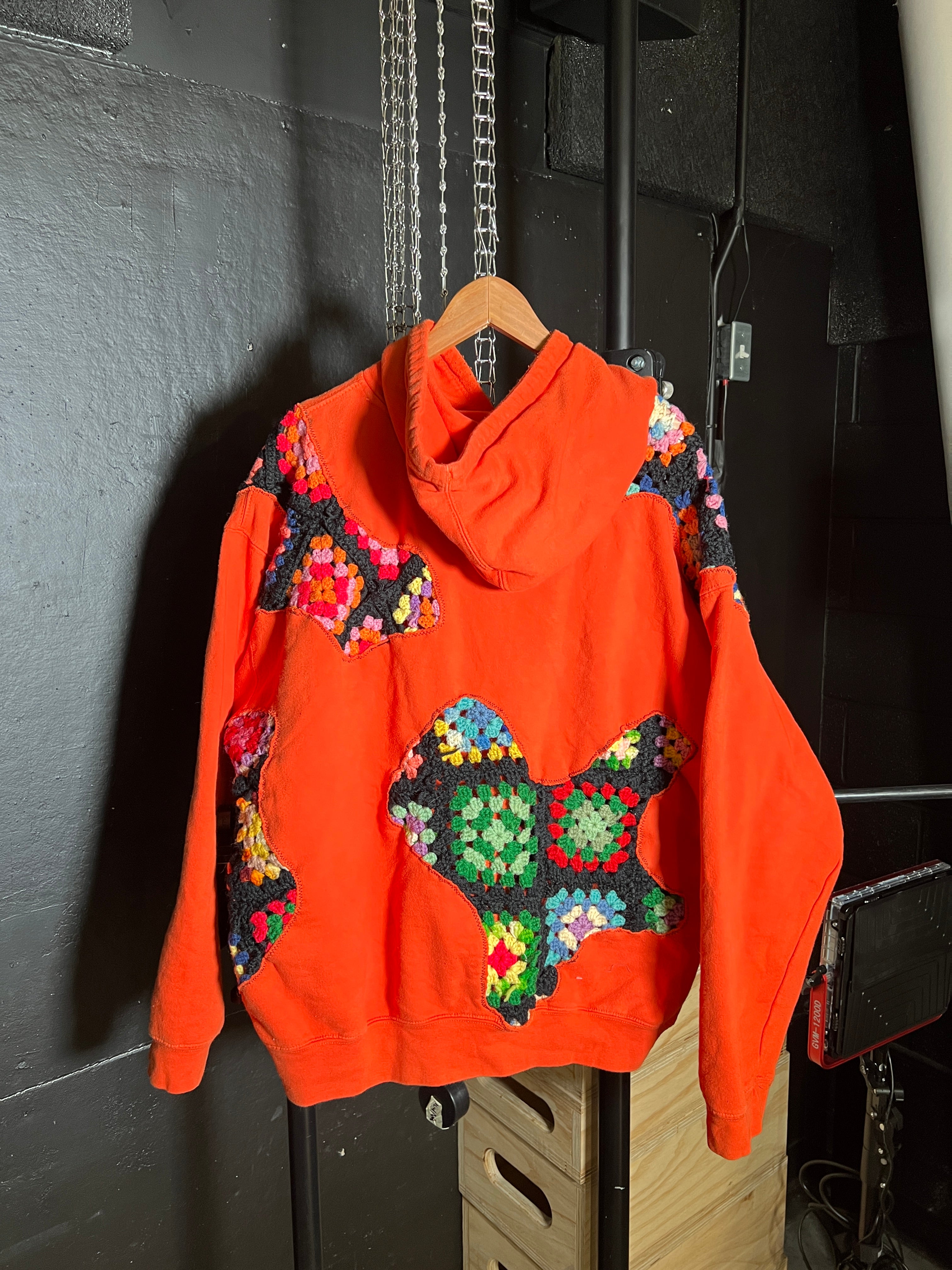 Scab Patches Hoodie (Multicolor/Auburn Football)- XL