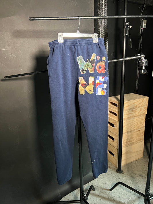 Wäne Wear Sweatpants (Multicolor/Navy)- S