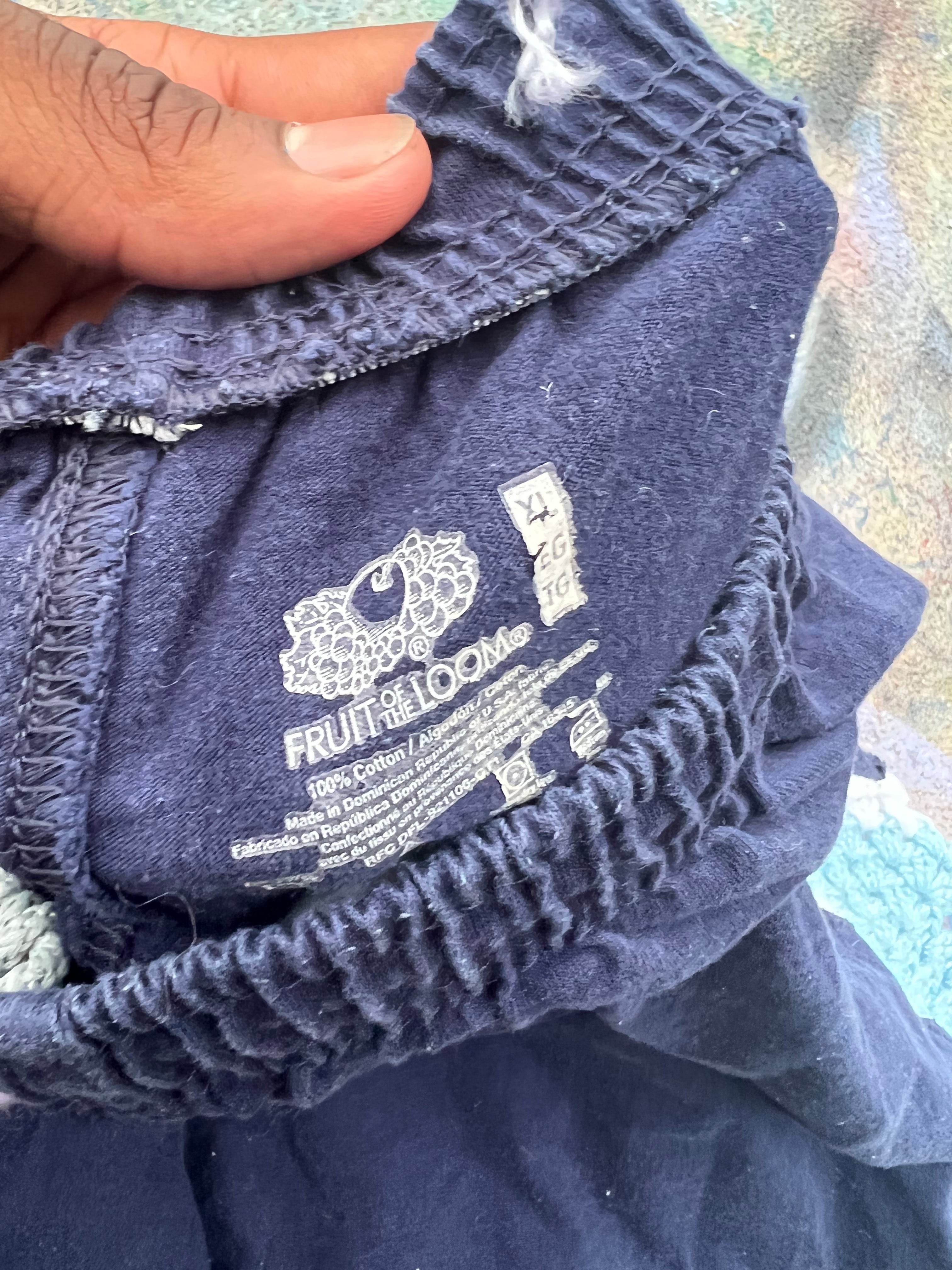 (LS) Scab Patches Shorts (Multicolor/Navy) - XL