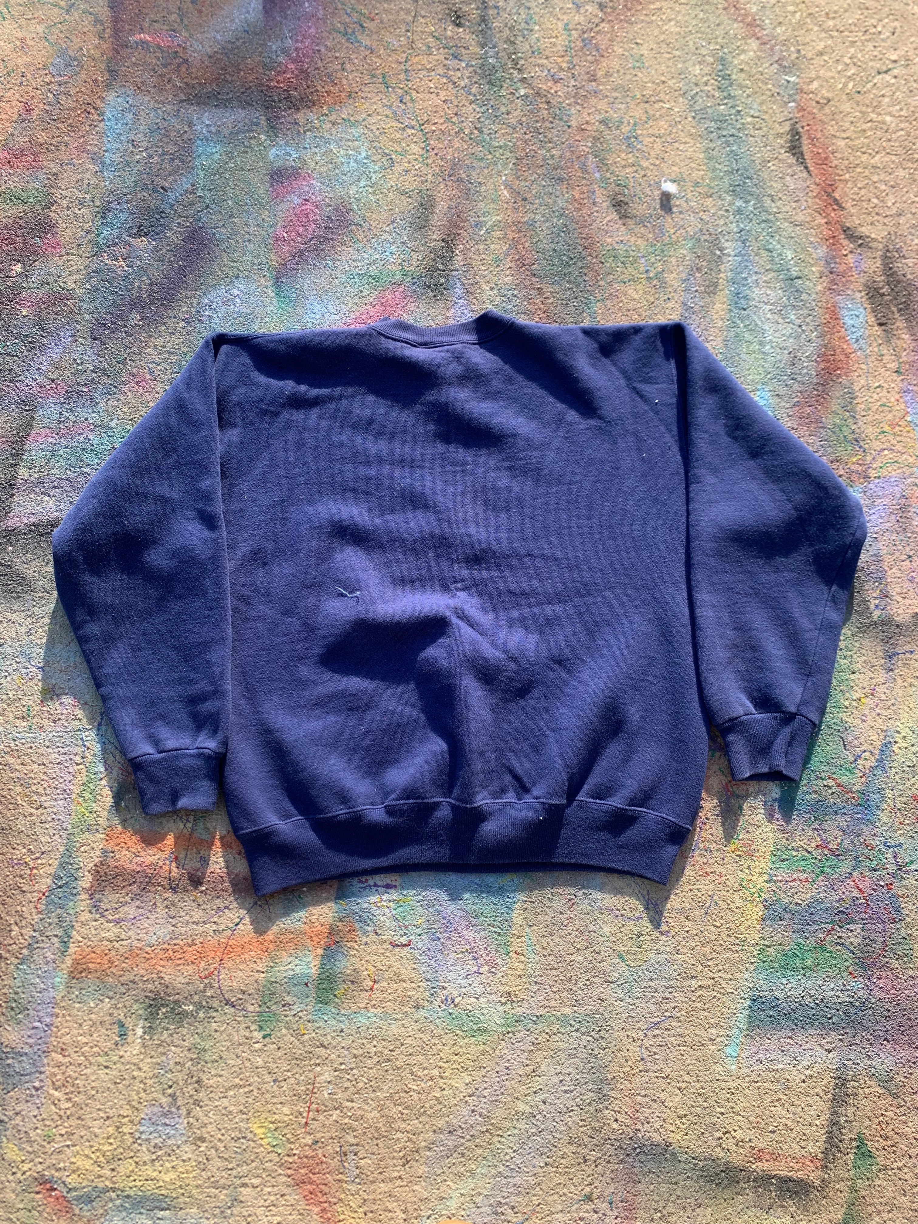 Wäne Wear Crewneck (Green/White/Navy)- L