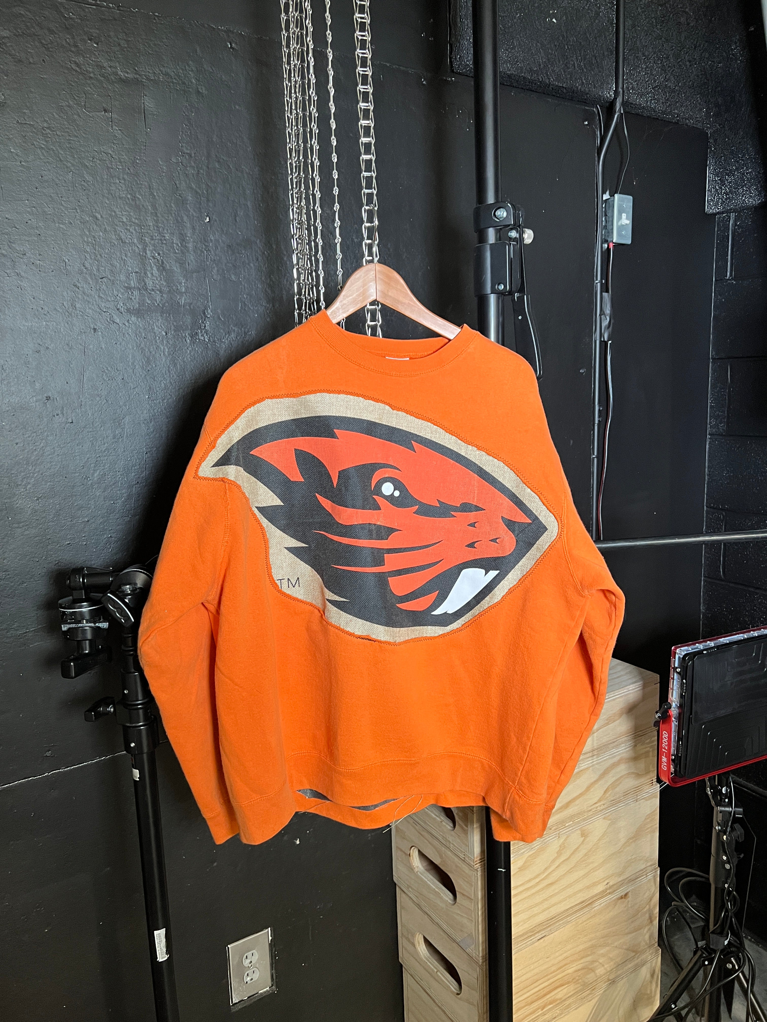 (LS) Oregon State See Through Crewneck (L)