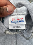 Scab Patch Zip Up Hoodie (Multicolor/Grey)- S