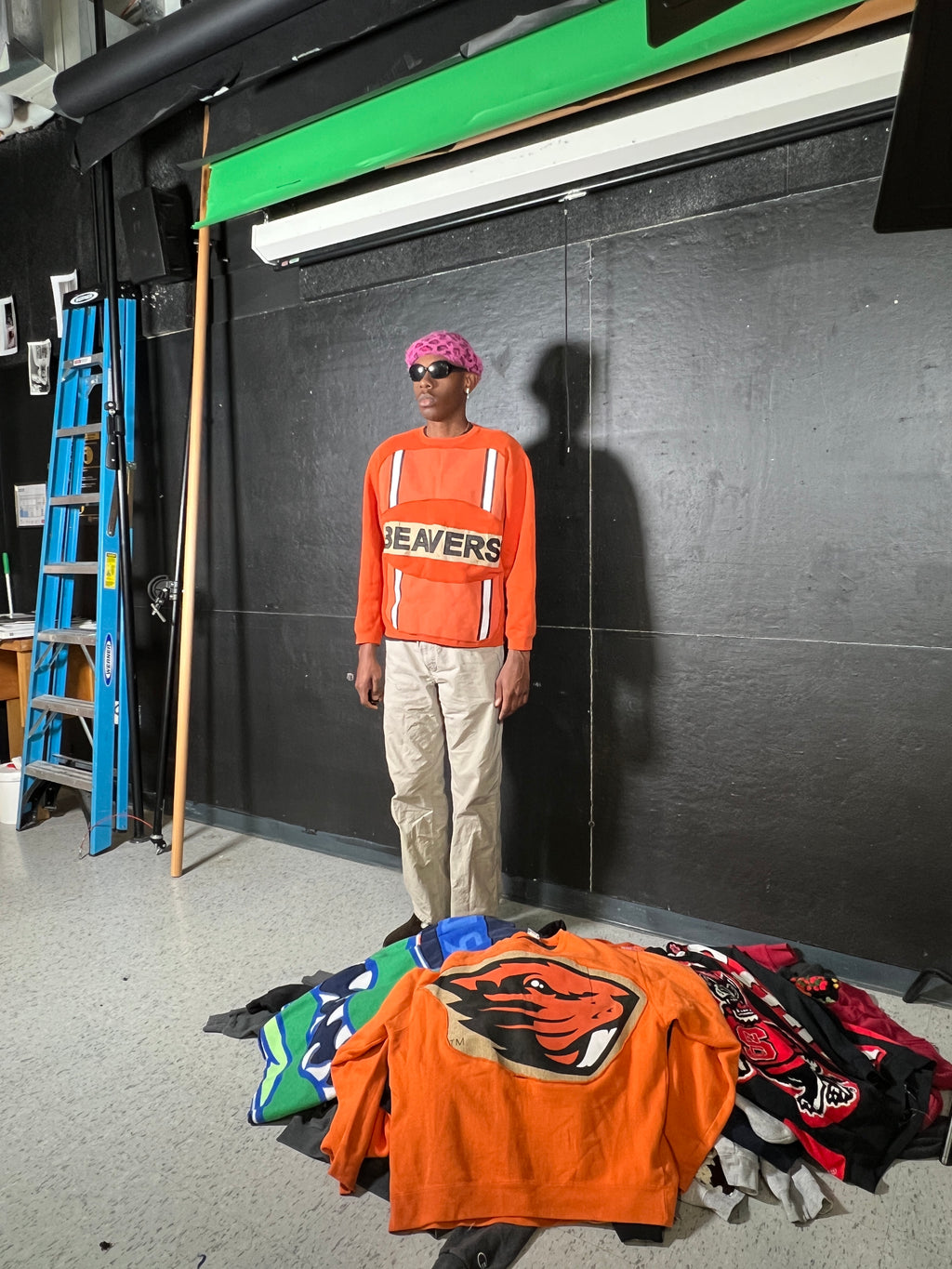 (L/S) Oregon State See Through Crewneck (L)