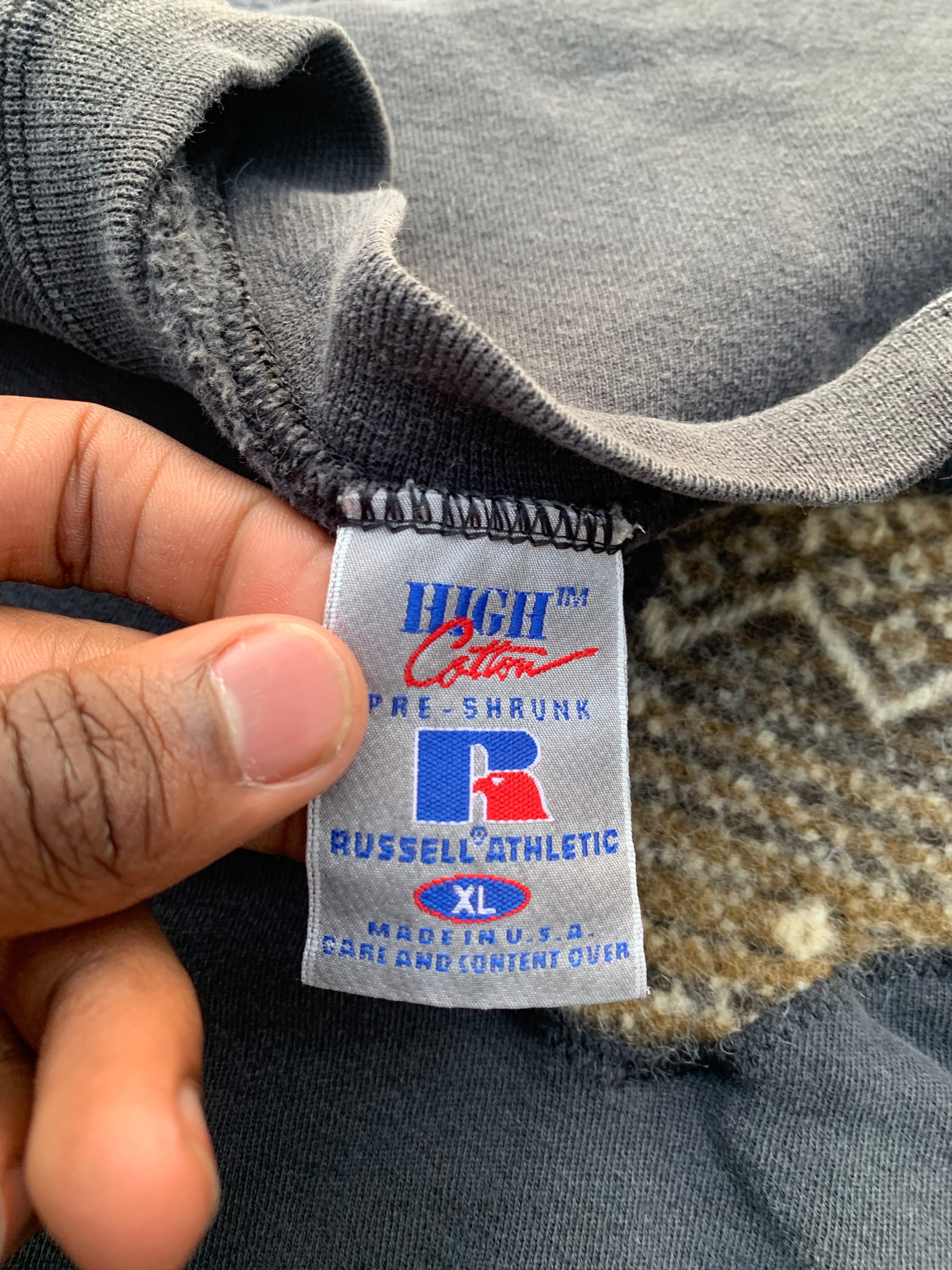 Scab Patches Crewneck (Tan/Brown/Black)- XL