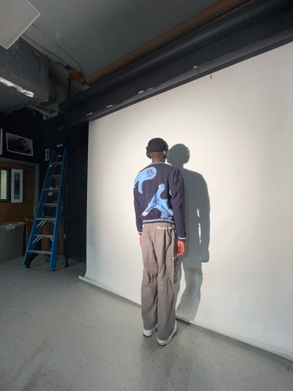 UNC Scab Patches Crewneck (Baby Blue/Navy) (L)