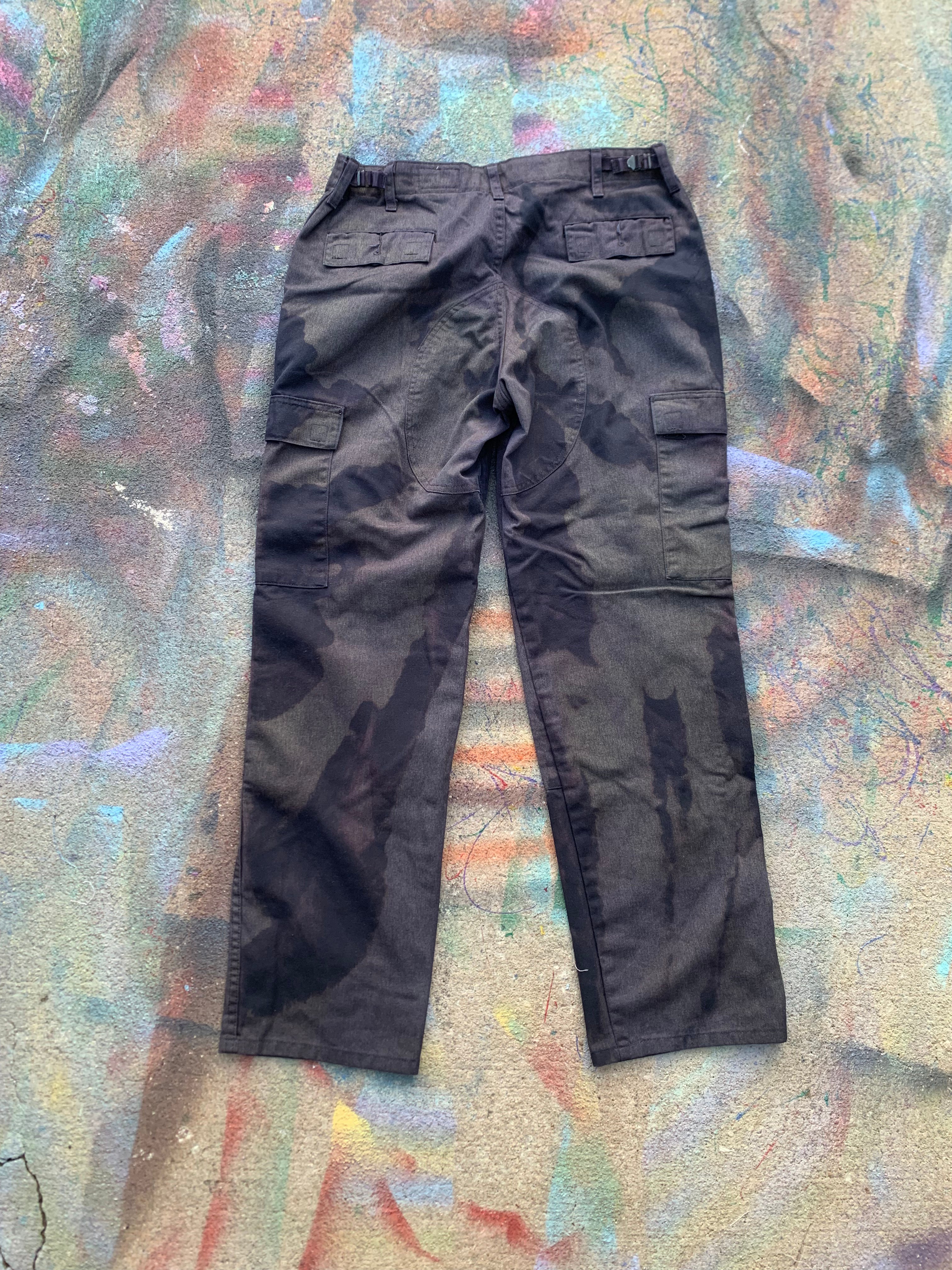 (LS) Underbleached Cargo Pants #1 (Grey/Navy)- 32/32