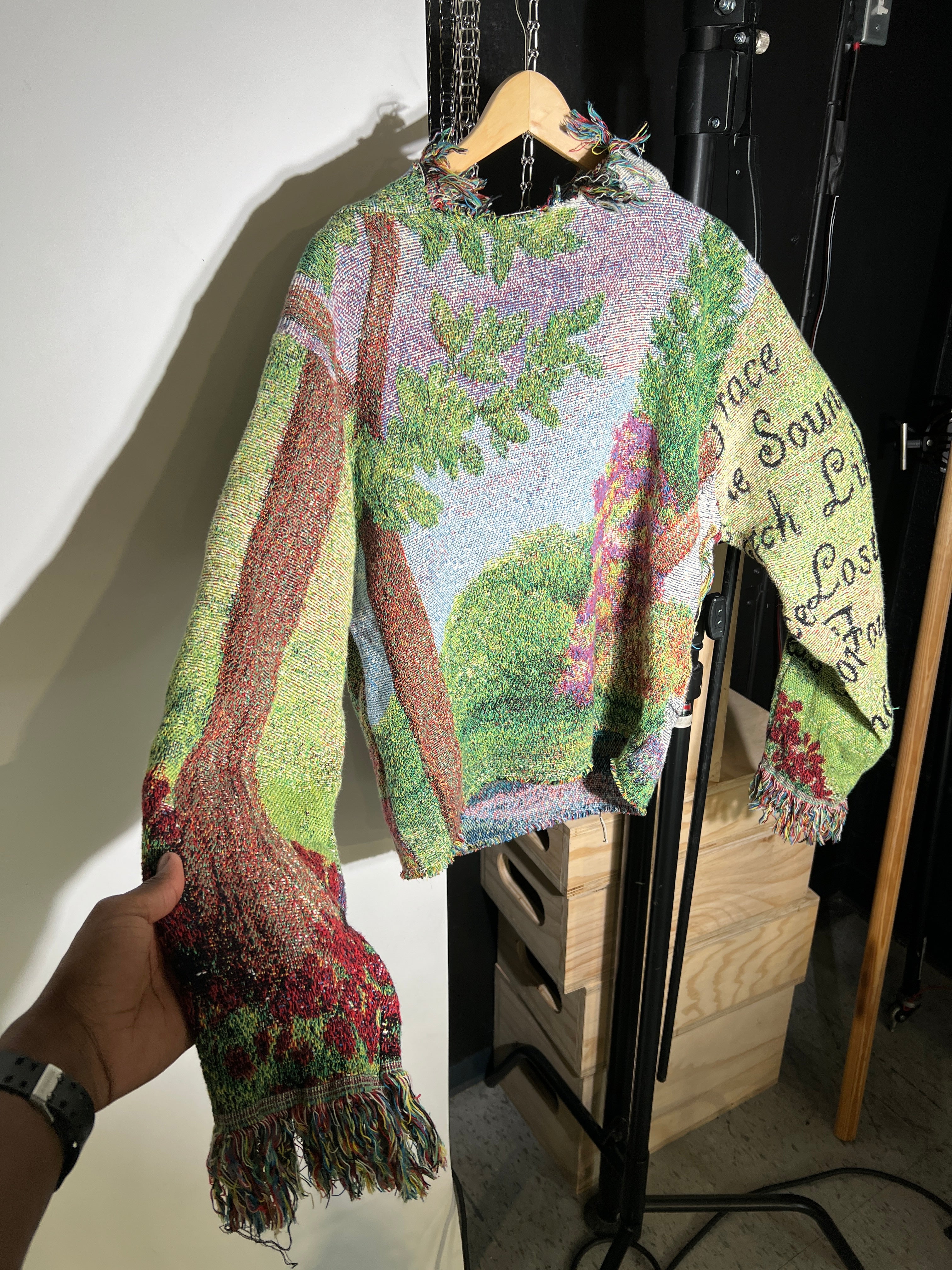 Amazing Grace Scratchwork Hoodie (L)