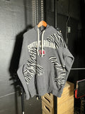 (LS) Scab Patches Hoodie (Zebra /South Carolina)- L TALL
