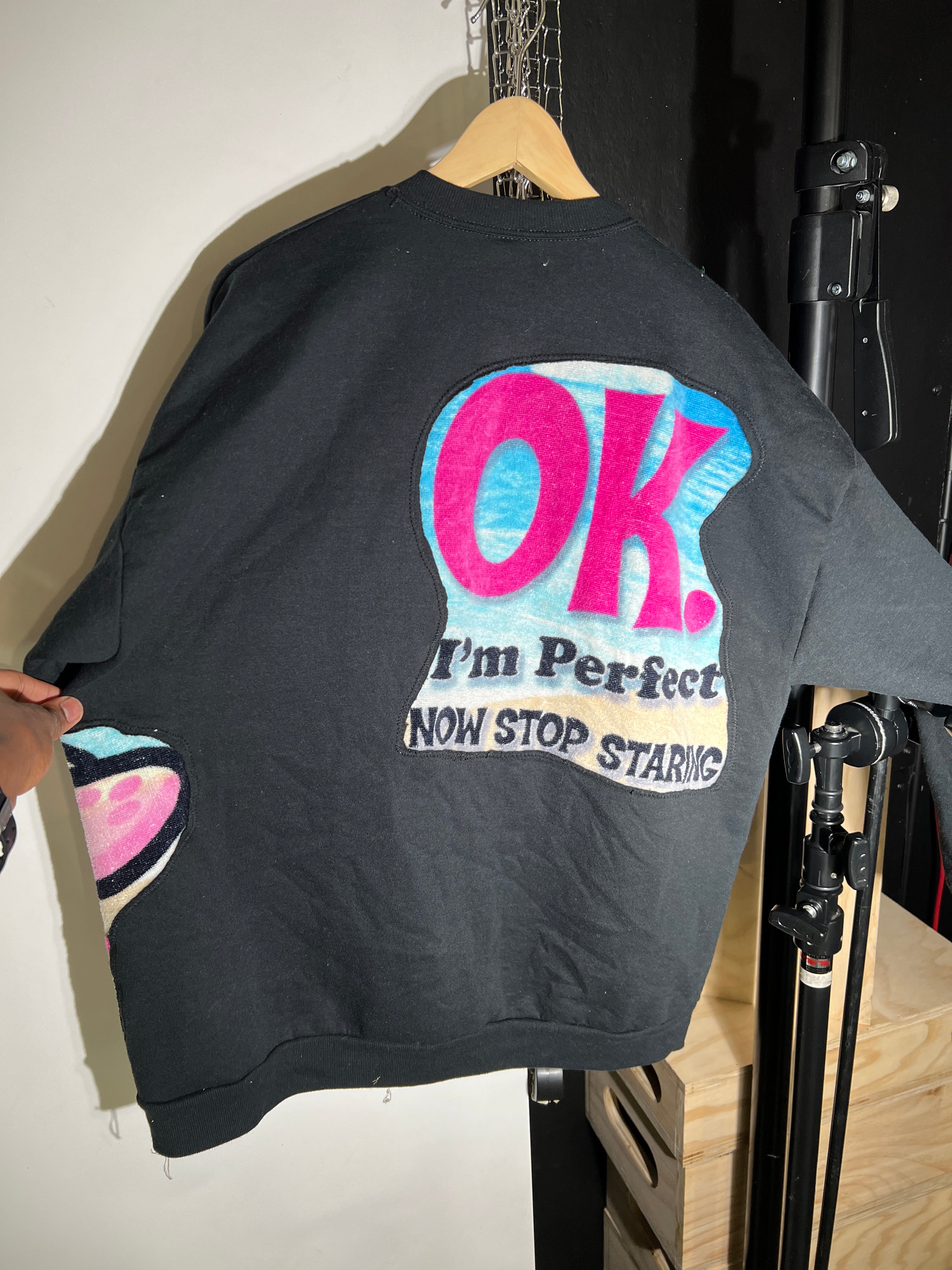 Okay I’m Perfect See Through Crewneck(L-XL)