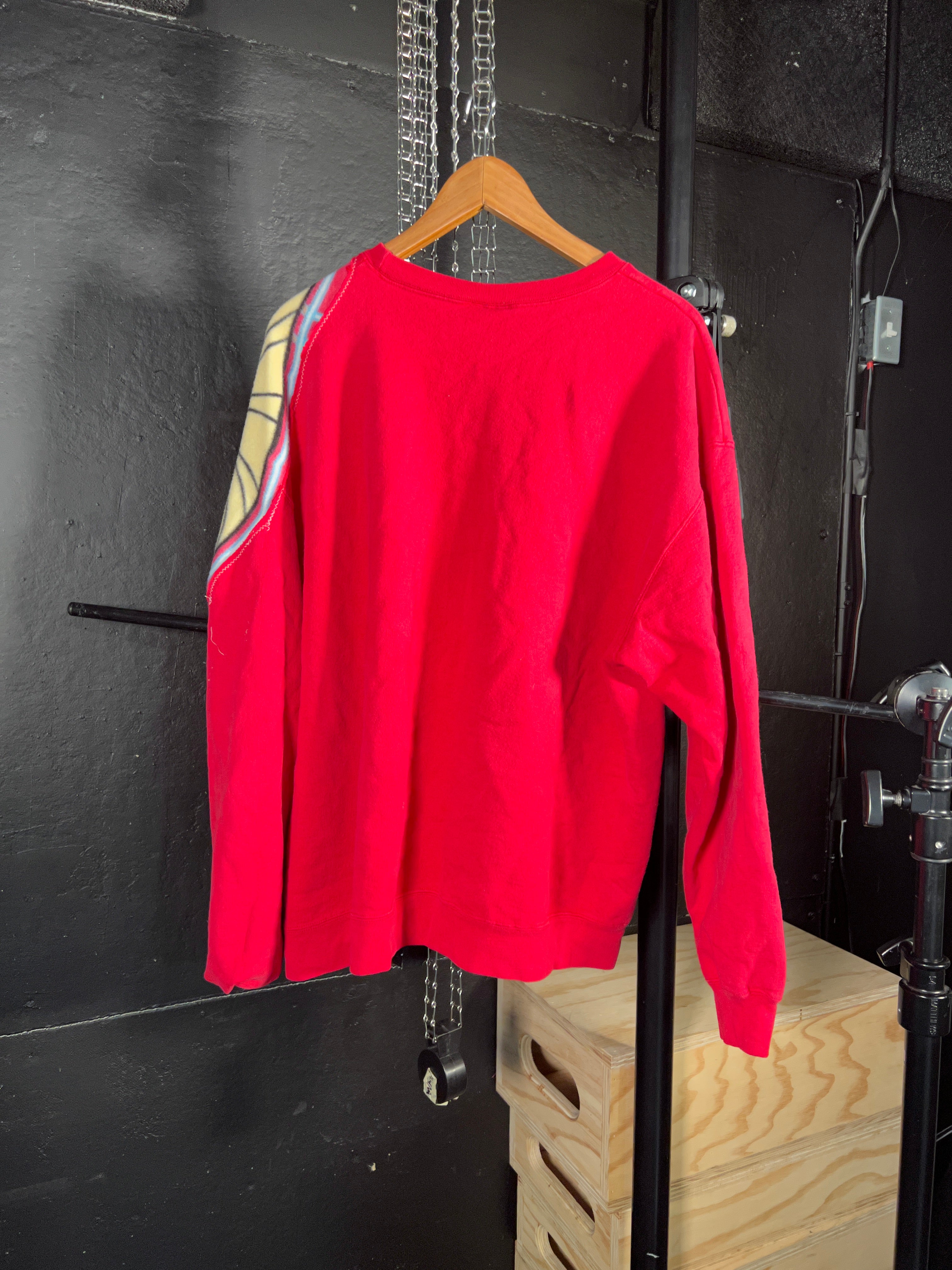 Y2K Girl Pose See Through Crewneck (XL)