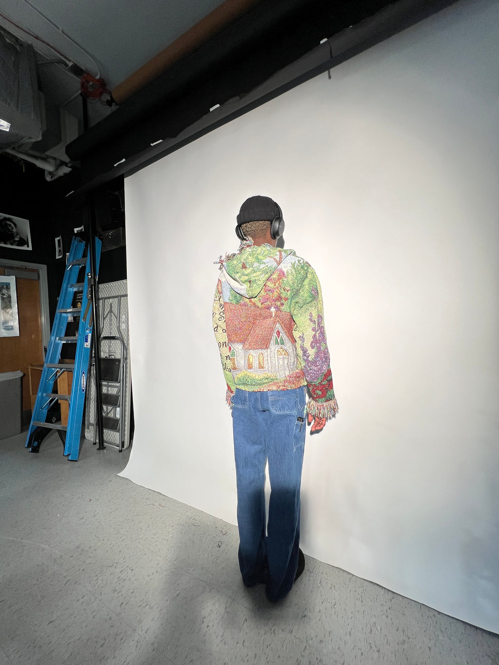 Amazing Grace Scratchwork Hoodie (L)