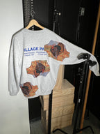 (LS) Repeating Turkey See-Through Crewneck (XL)