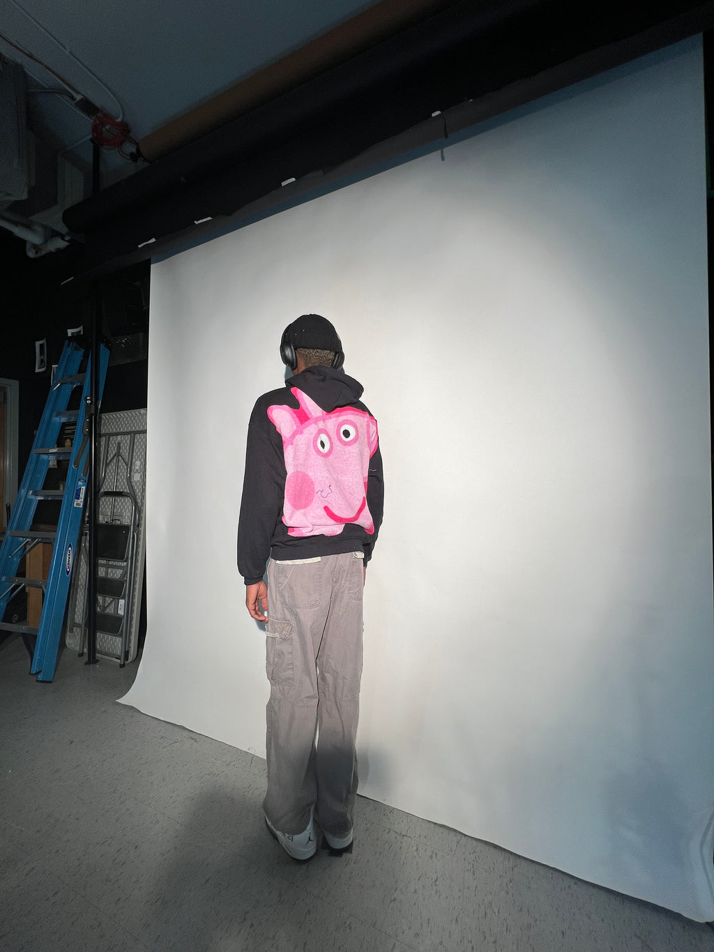 Peppa Pig See-Through Hoodie (L)