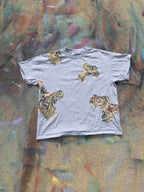 Scab Patches T-Shirt (Tan/Grey)- L
