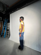 (LS) Scab Patches Sweatervest (Yellow/Black/Multicolor) (XL)