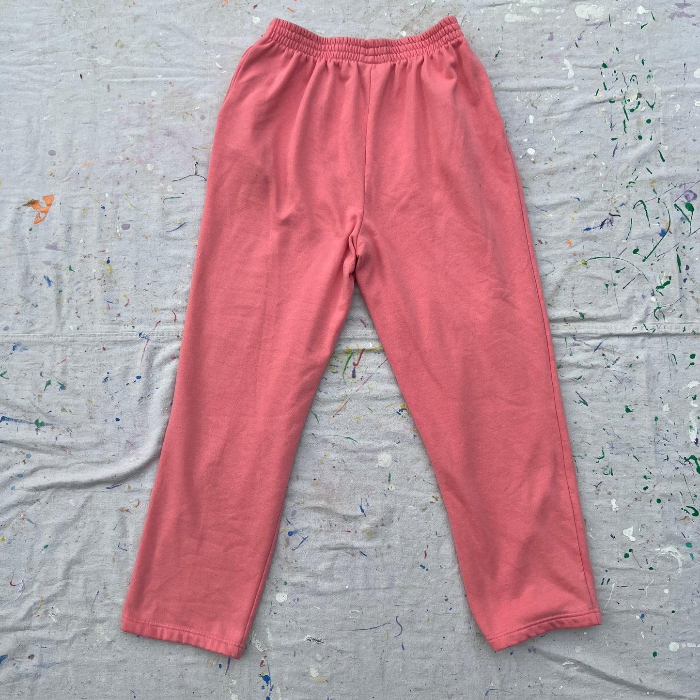 Wäne Wear Sweatpants (Multicolor/Pink)- XL