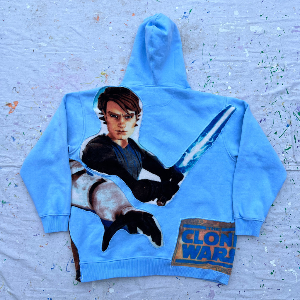Star Wars "The Clone Wars" See-Through Hoodie (L)