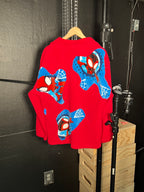 Spiderman Multiverse See Through Quarterzip (M)