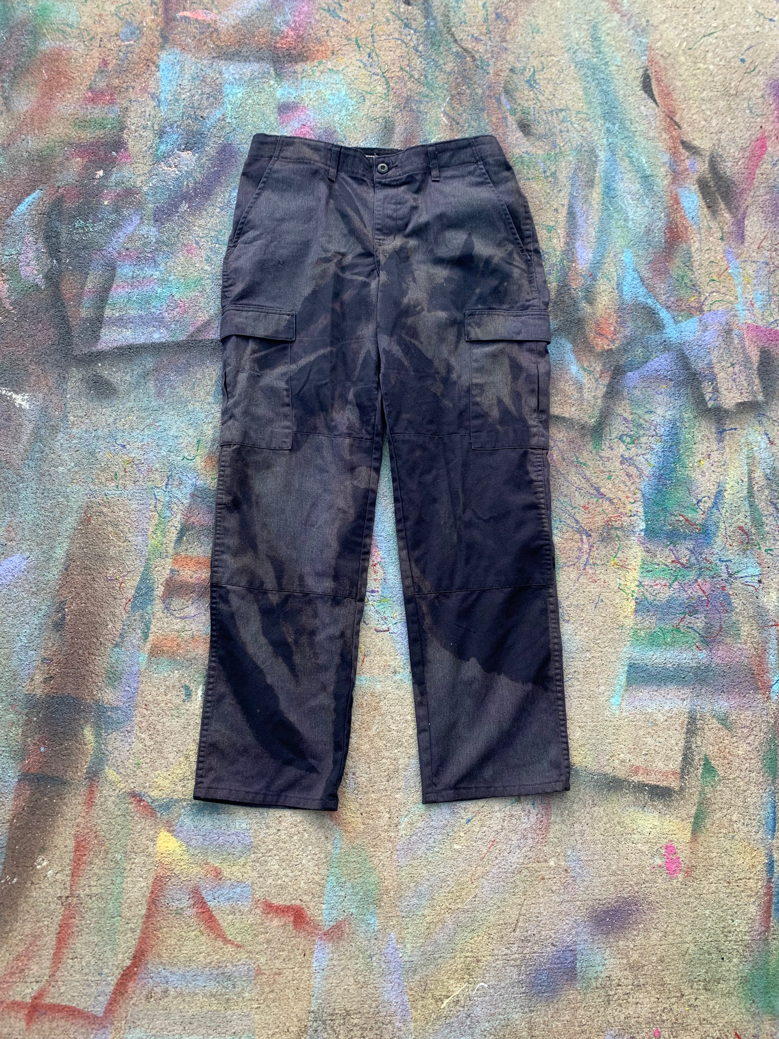 (LS) Underbleached Cargo Pants #4 (Grey/Navy)- 32/32