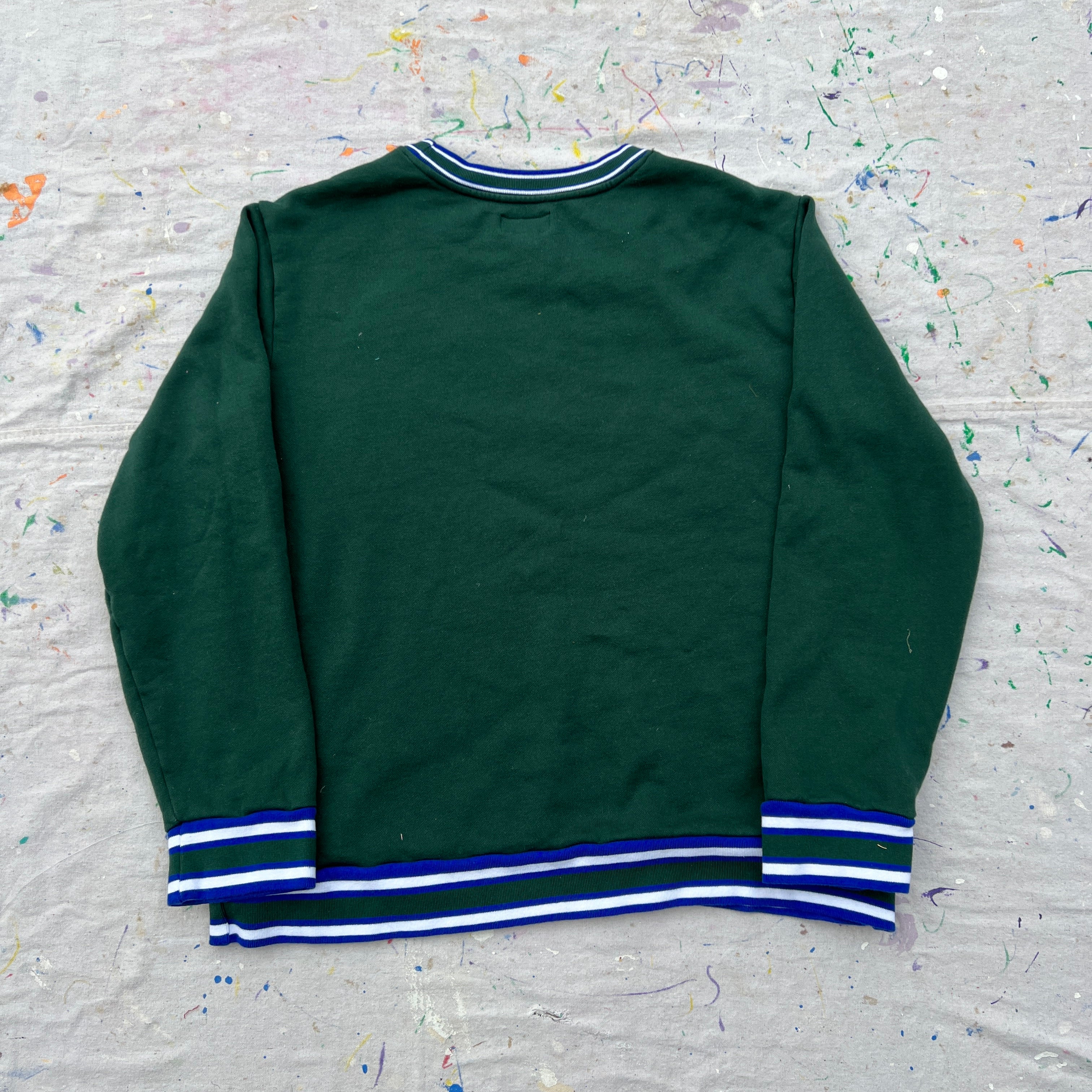 Wäne Wear Crewneck (Multicolor/Green)- XL