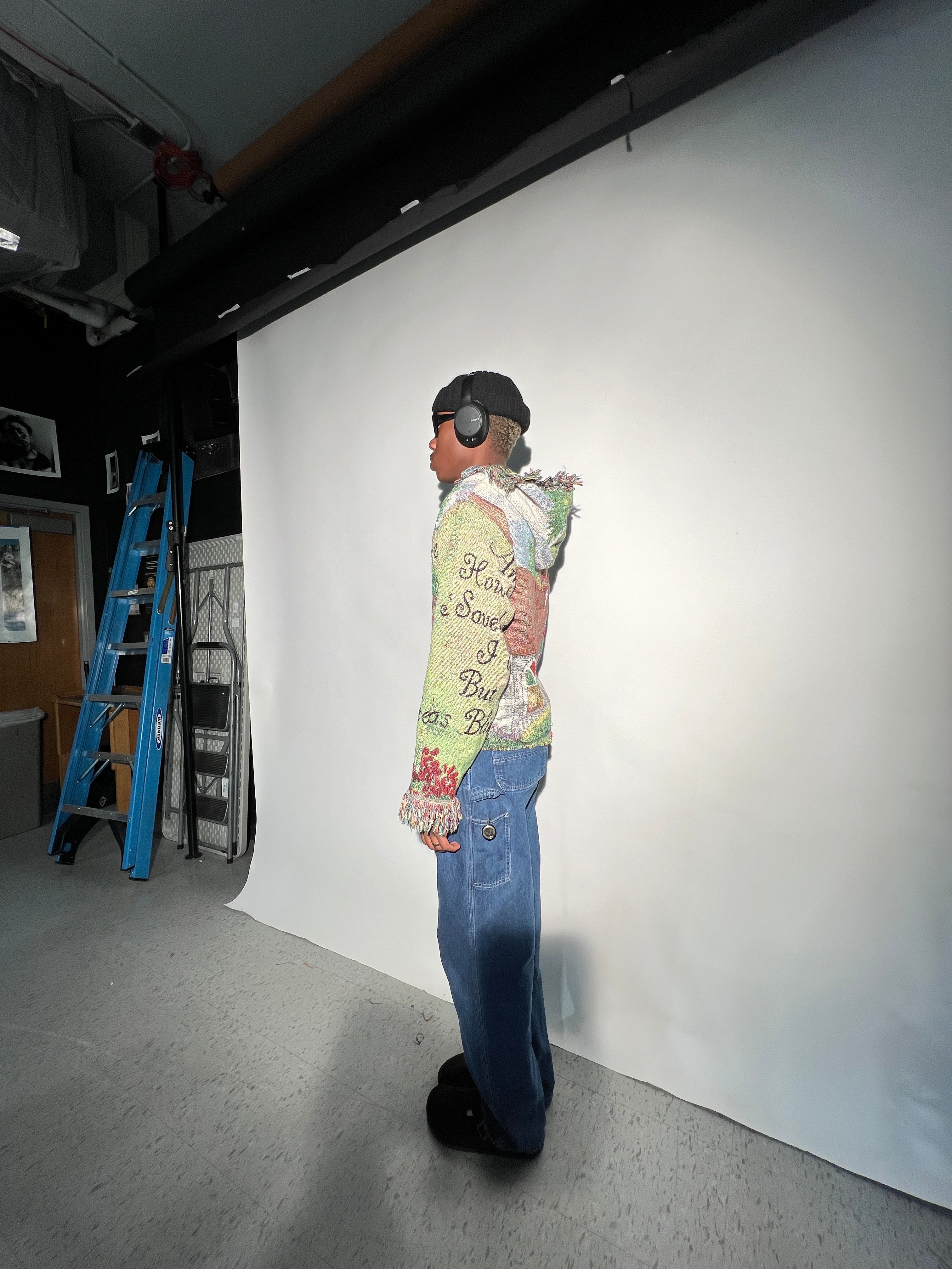 Amazing Grace Scratchwork Hoodie (L)