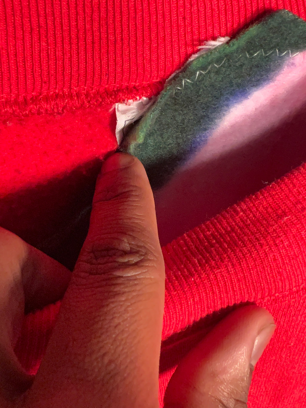 Rosella’s Dream Lily See-Through Crewneck (XL)