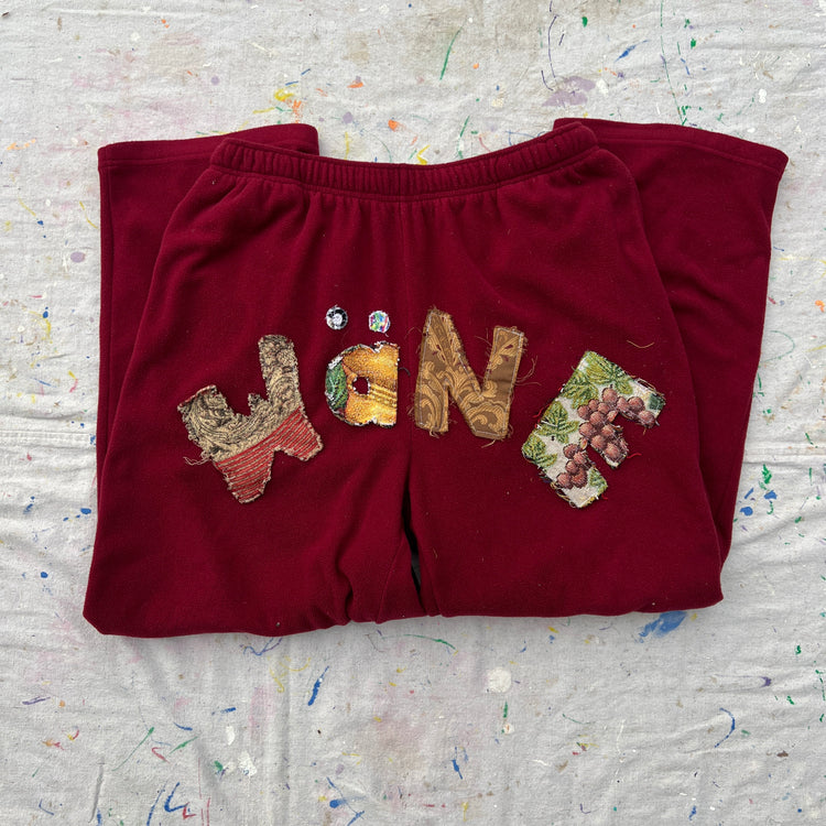Wäne Wear Sweatpants (Multicolor/Navy)- XL