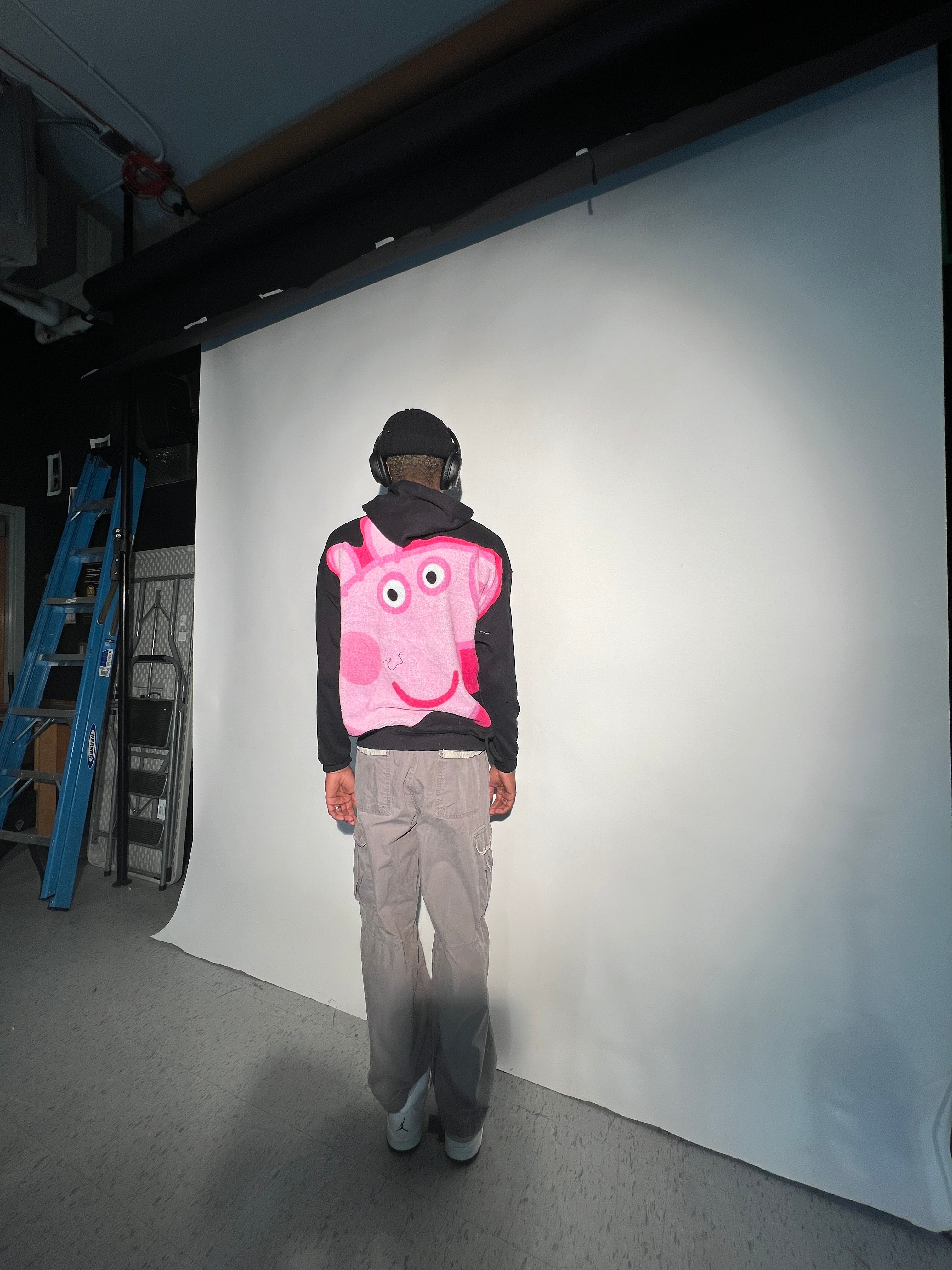 Peppa Pig See-Through Hoodie (L)