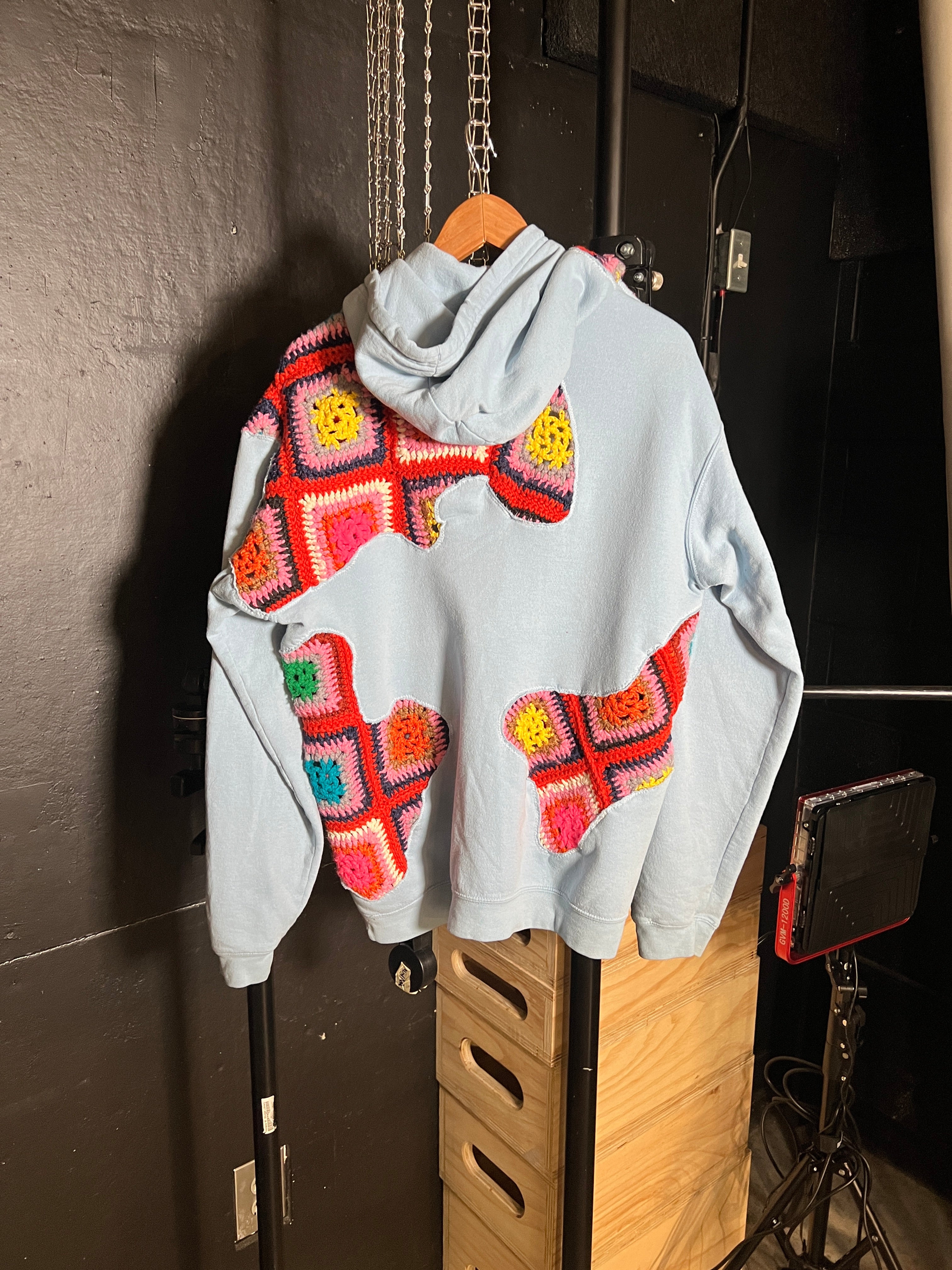 Scab Patches Hoodie (Multicolor/UNC)- M