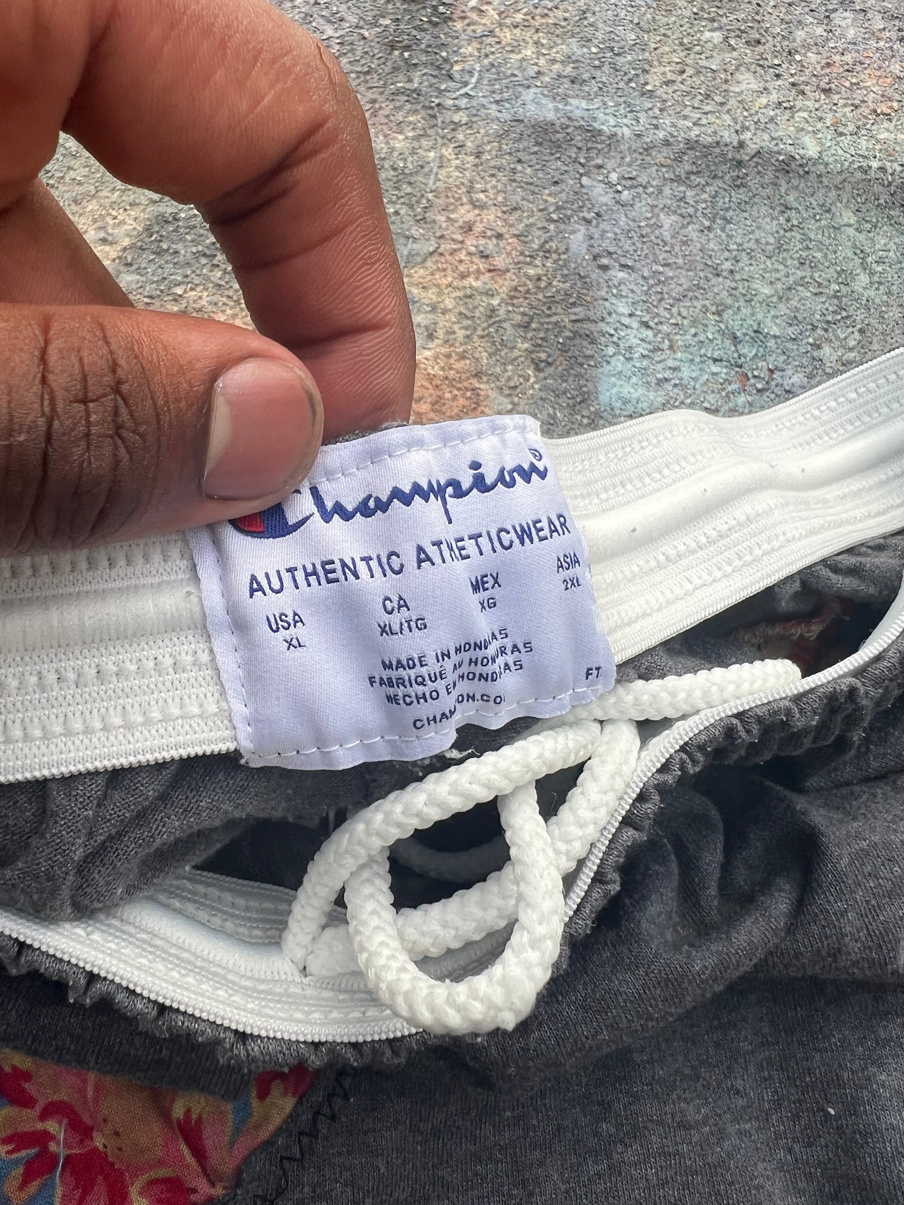 Scab Patches Shorts (Baby Blue/Grey)-XL